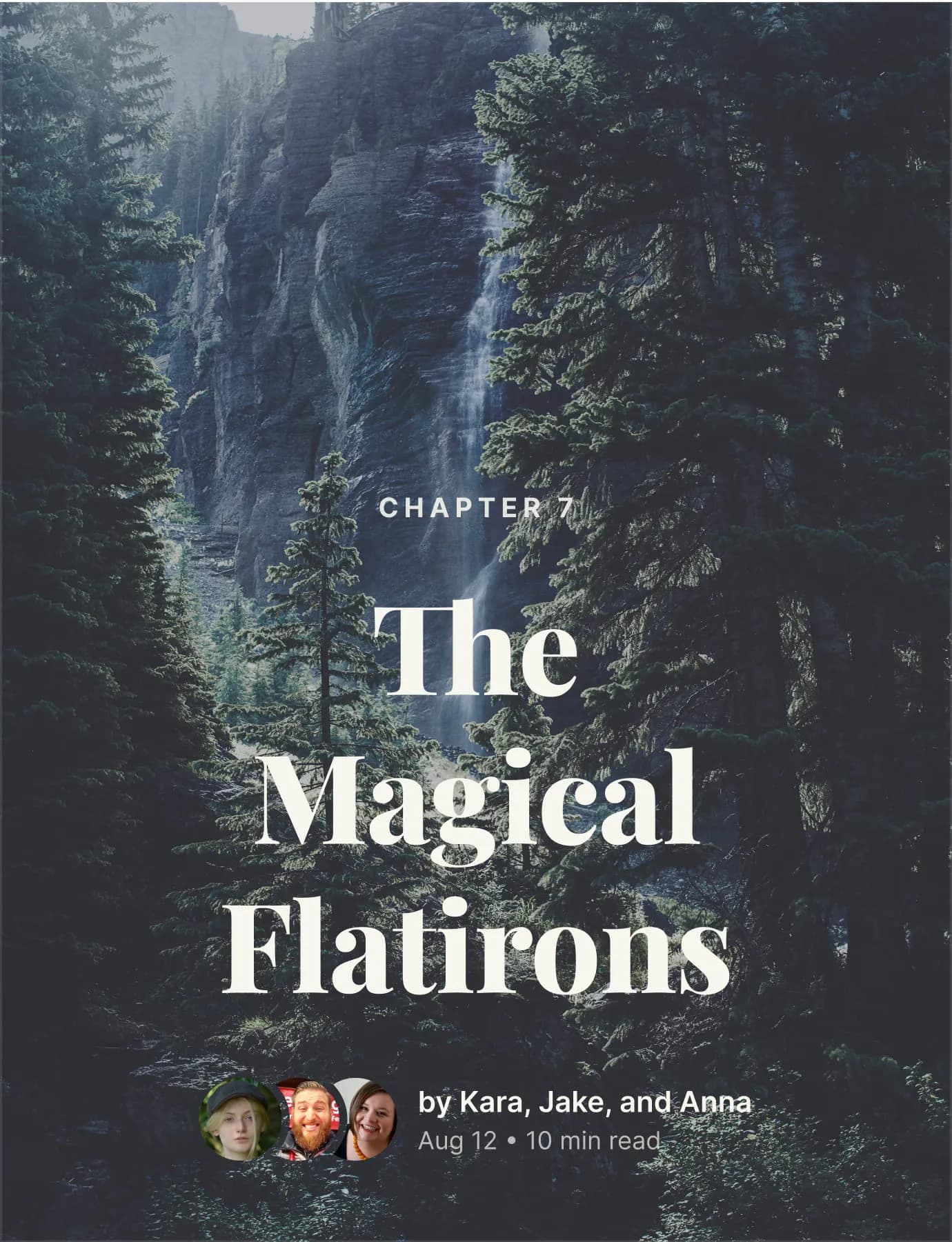 Book cover preview — The Magical Flatirons